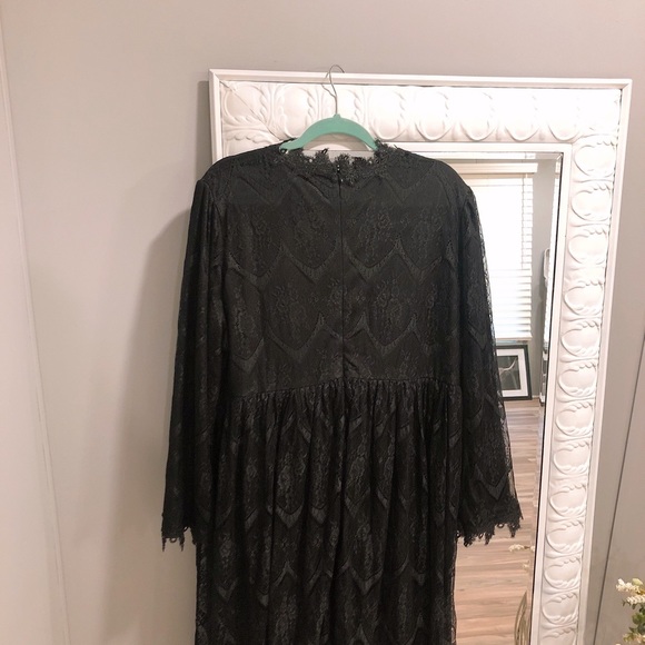 Dainty Jewells Black Lace Dress NWOT - Picture 7 of 10